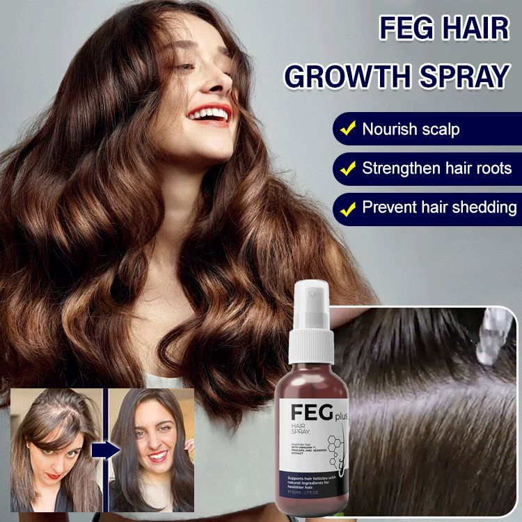 FEG PLUS Hair Spray – 100% Original, Money Back Guarantee