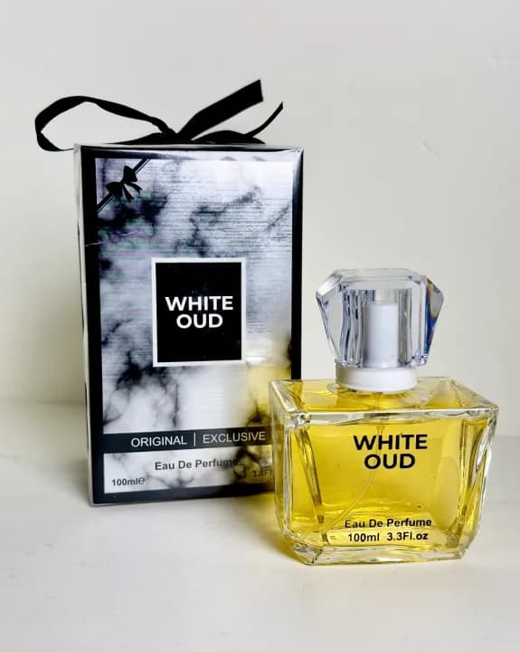 White Oud Perfume - Eau De Parfum - Unisex Fragrance - 100ml - Long-Lasting..