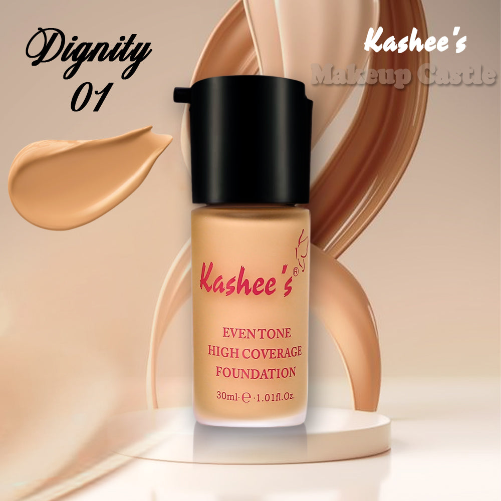 Kashees Eventone High Coverage Liquid Foundation 30ml