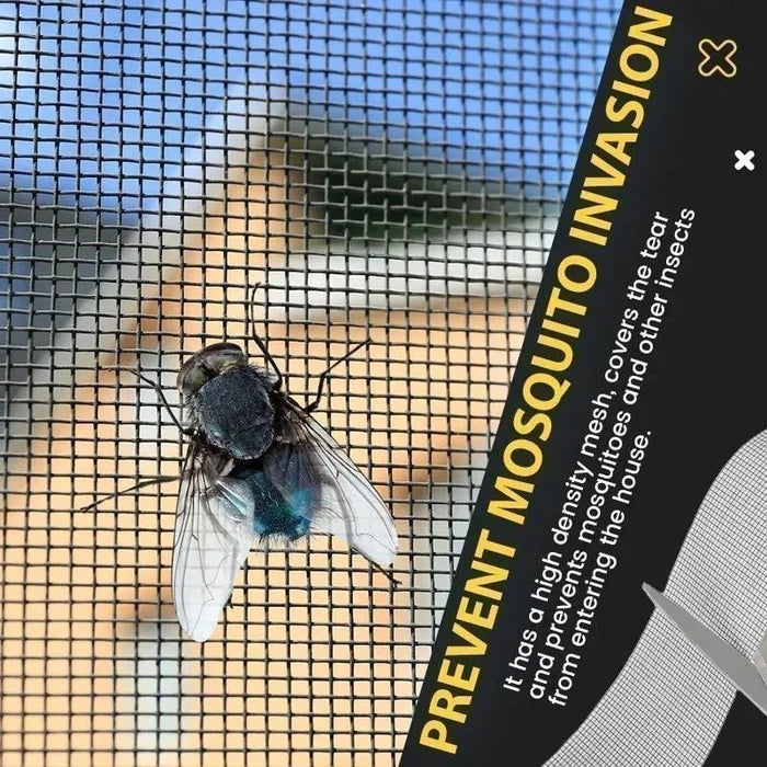 Window Net Screen Repair Roll- Fix broken Mesh Windows