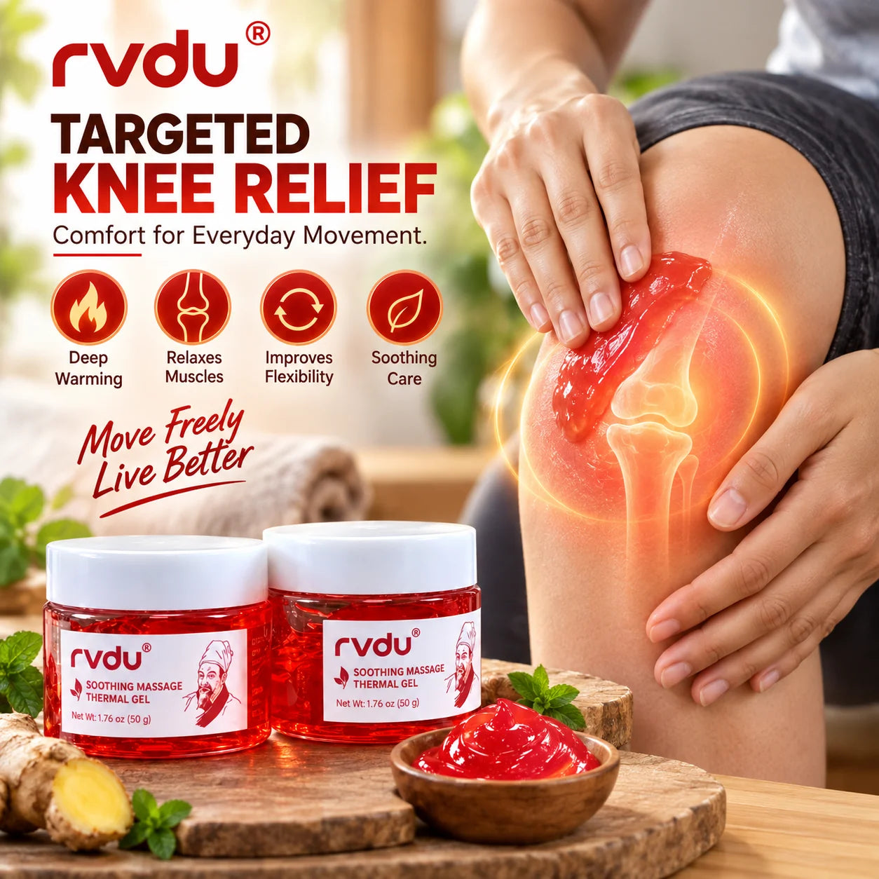 RVDU Soothing Massage Gel
