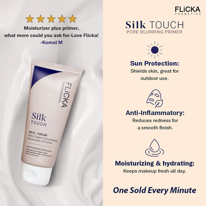 Flicka Silk Touch 3 in 1 Moisturizer and Primer