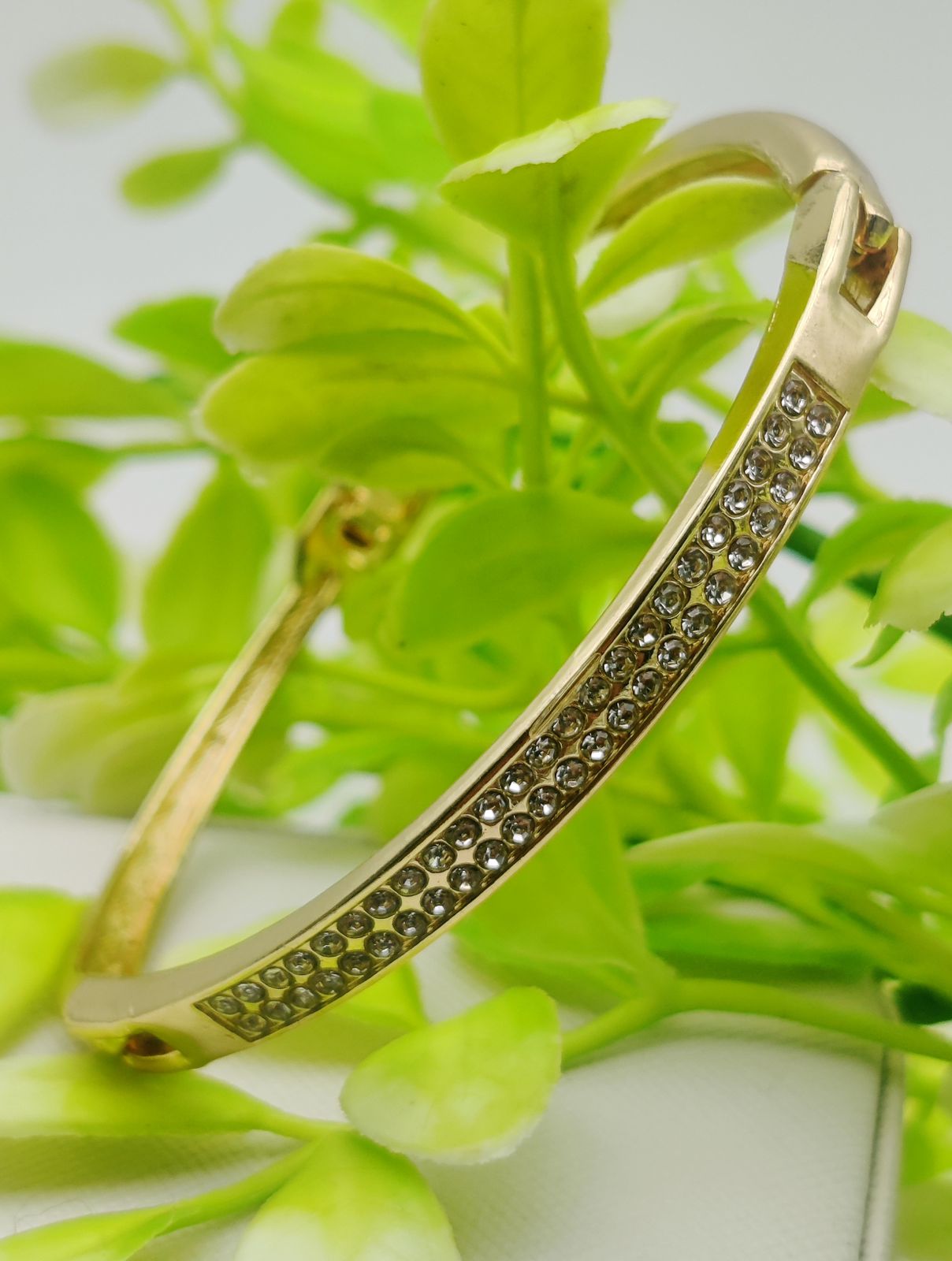 Adjustable Imported Crystal-embellished Bracelet