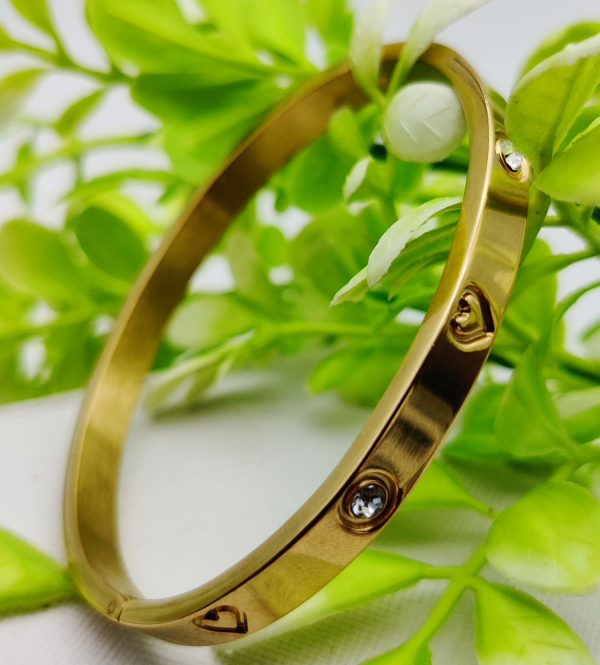 Adjustable Cartier Heart Charm Bracelet – Imported Luxury Bracelet | Best Quality Artificial Bracelet For Girls & Women