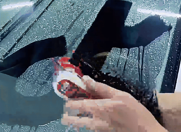 Automotive Oil Film Cleaning Brush